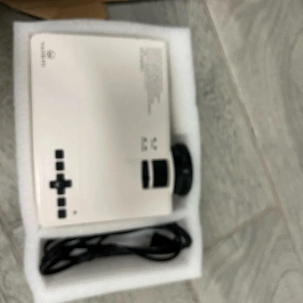 Compact White Projector